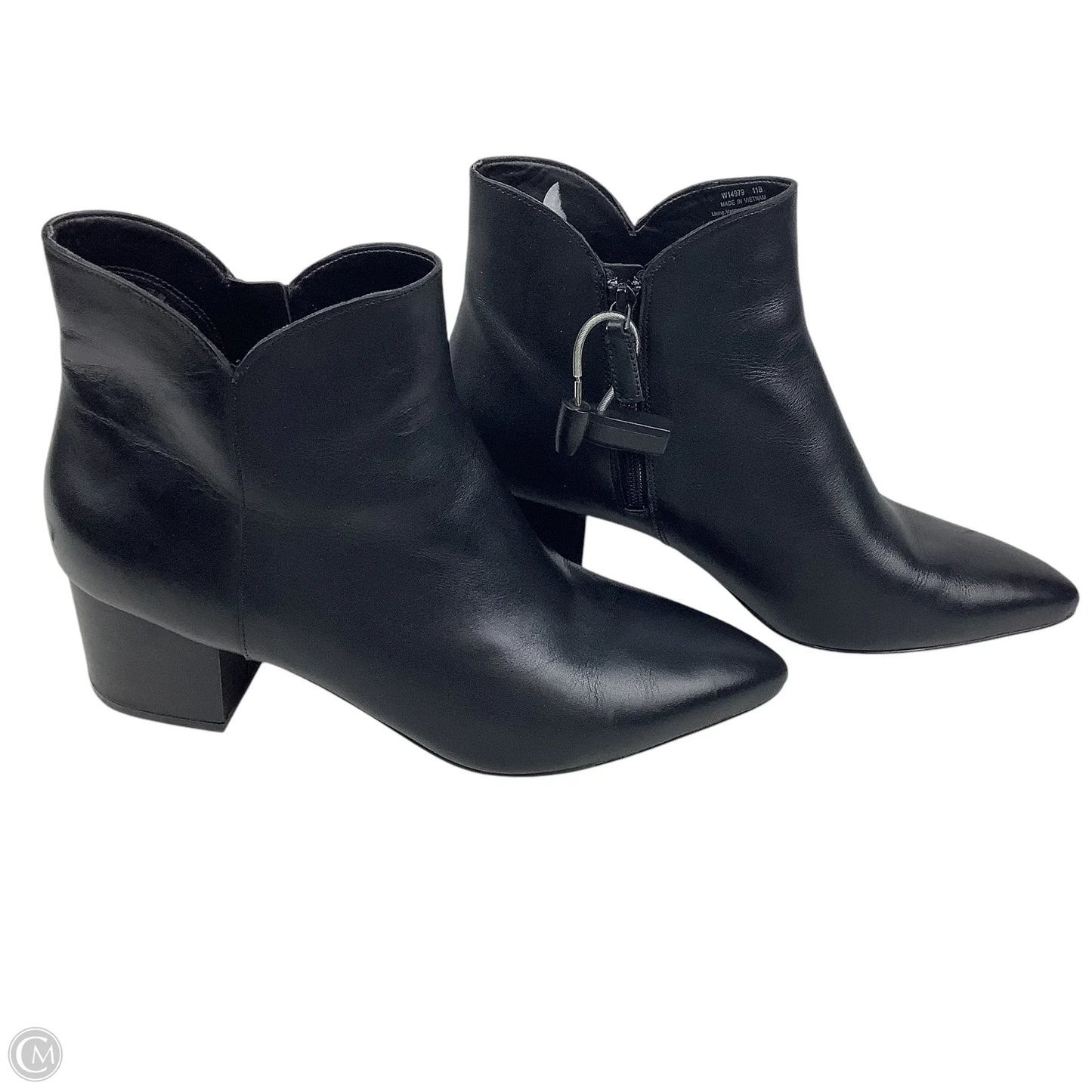 Boots Ankle Heels By Cole-haan In Black, Size: 11