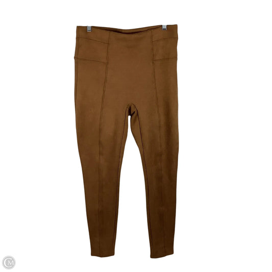 Pants Leggings By Spanx In Brown, Size: Xl