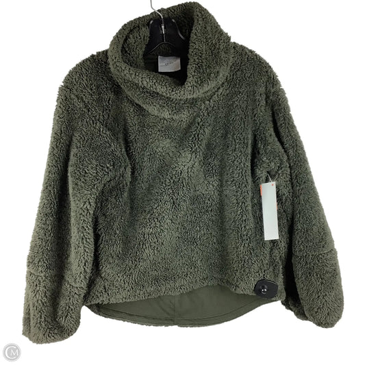 Jacket Faux Fur & Sherpa By Lululemon In Green, Size: Xs/S