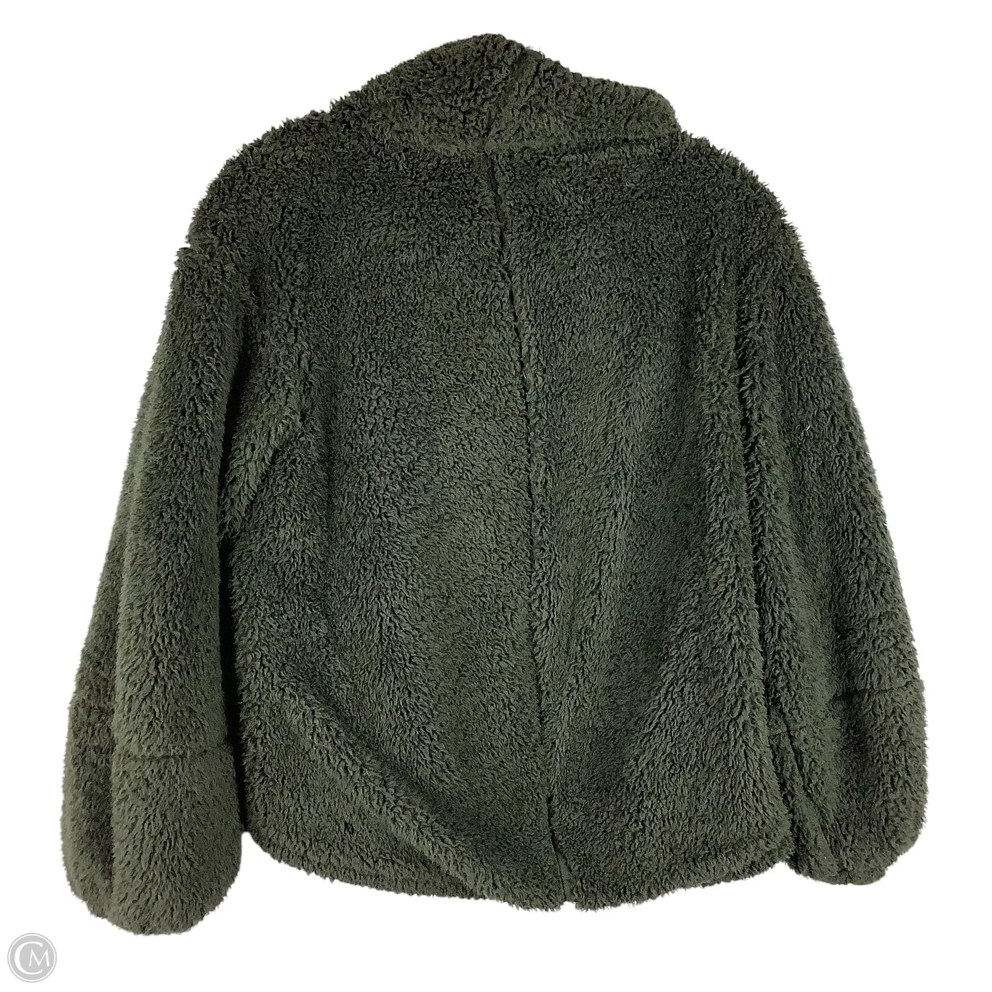 Jacket Faux Fur & Sherpa By Lululemon In Green, Size: Xs/S