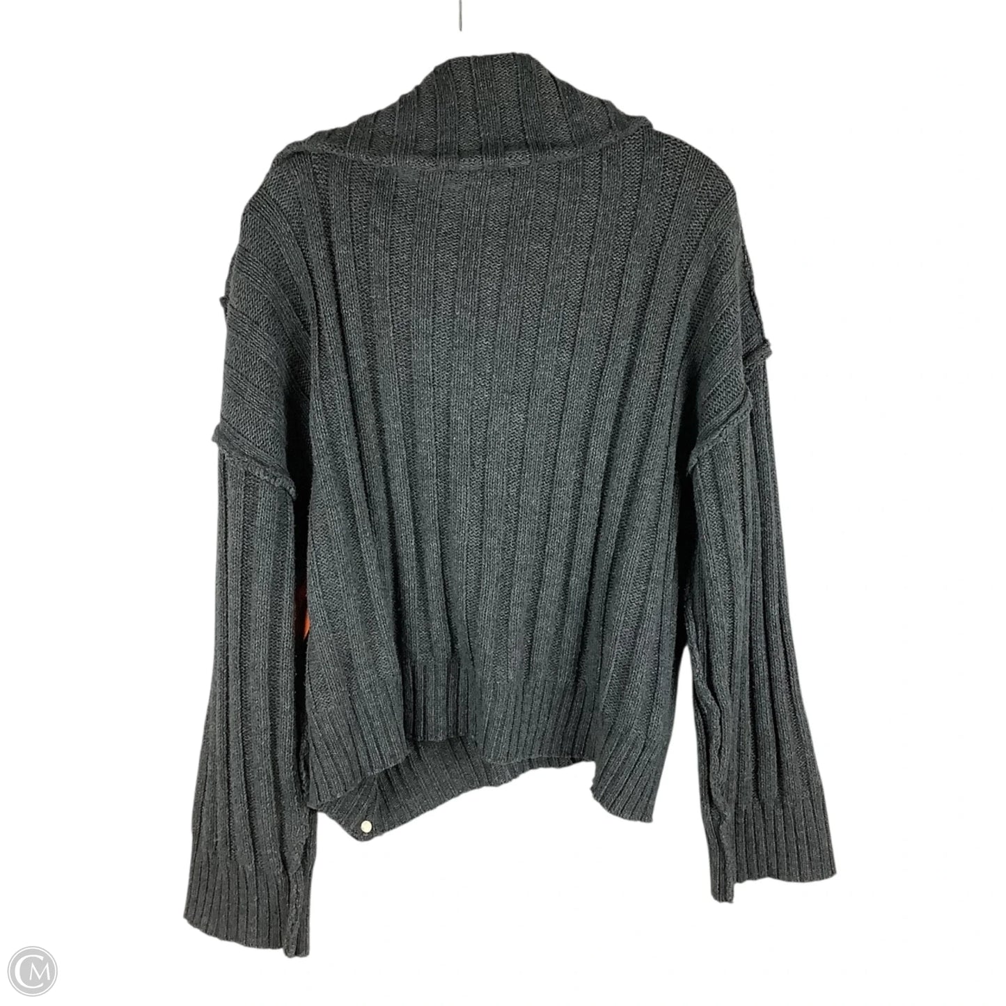 Sweater By Mustard Seed In Grey, Size: L