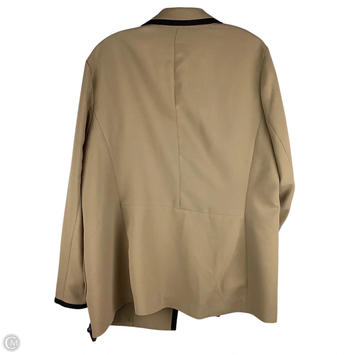 Blazer By Anne Klein In Tan, Size: Xl