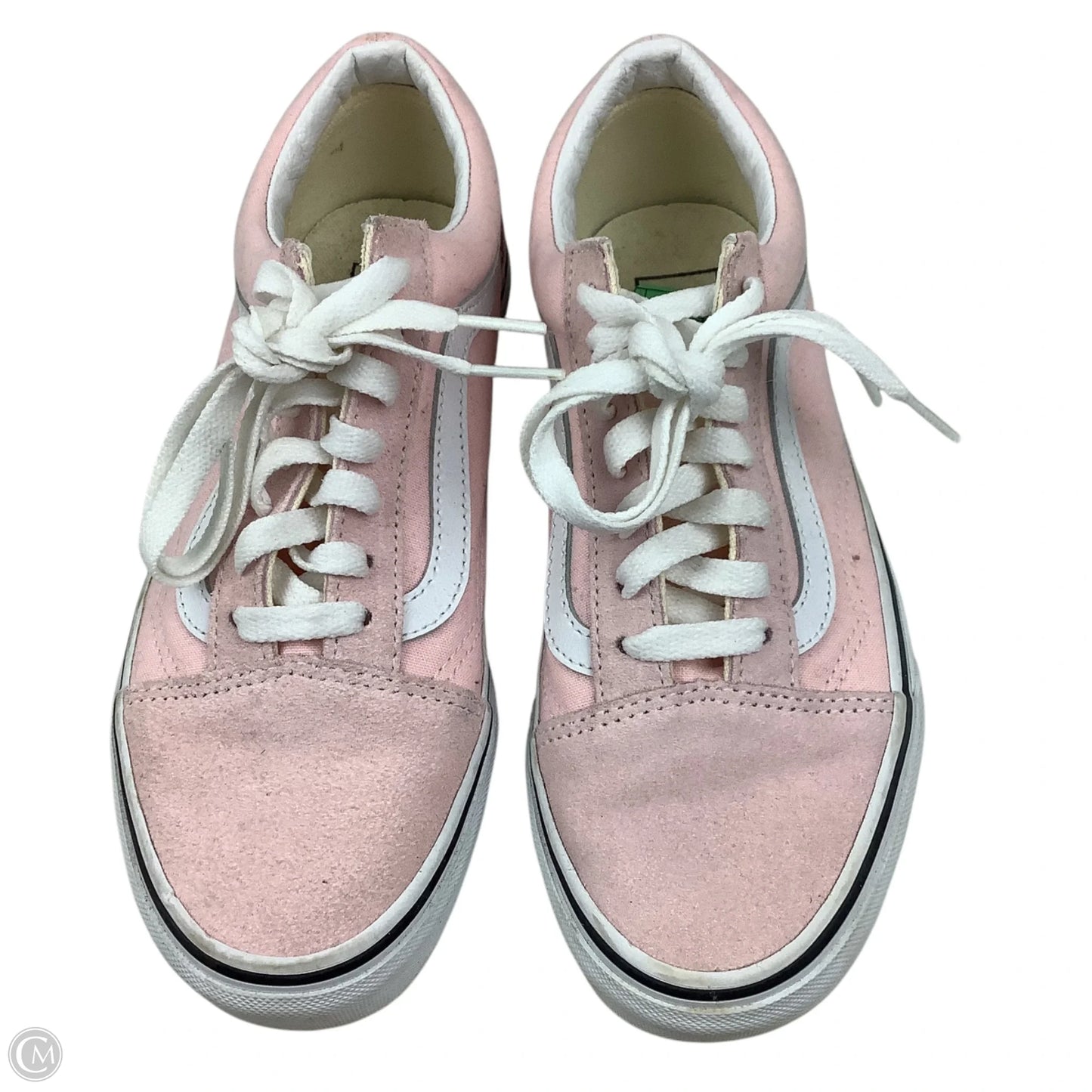 Shoes Sneakers By Vans In Pink, Size: 6.5