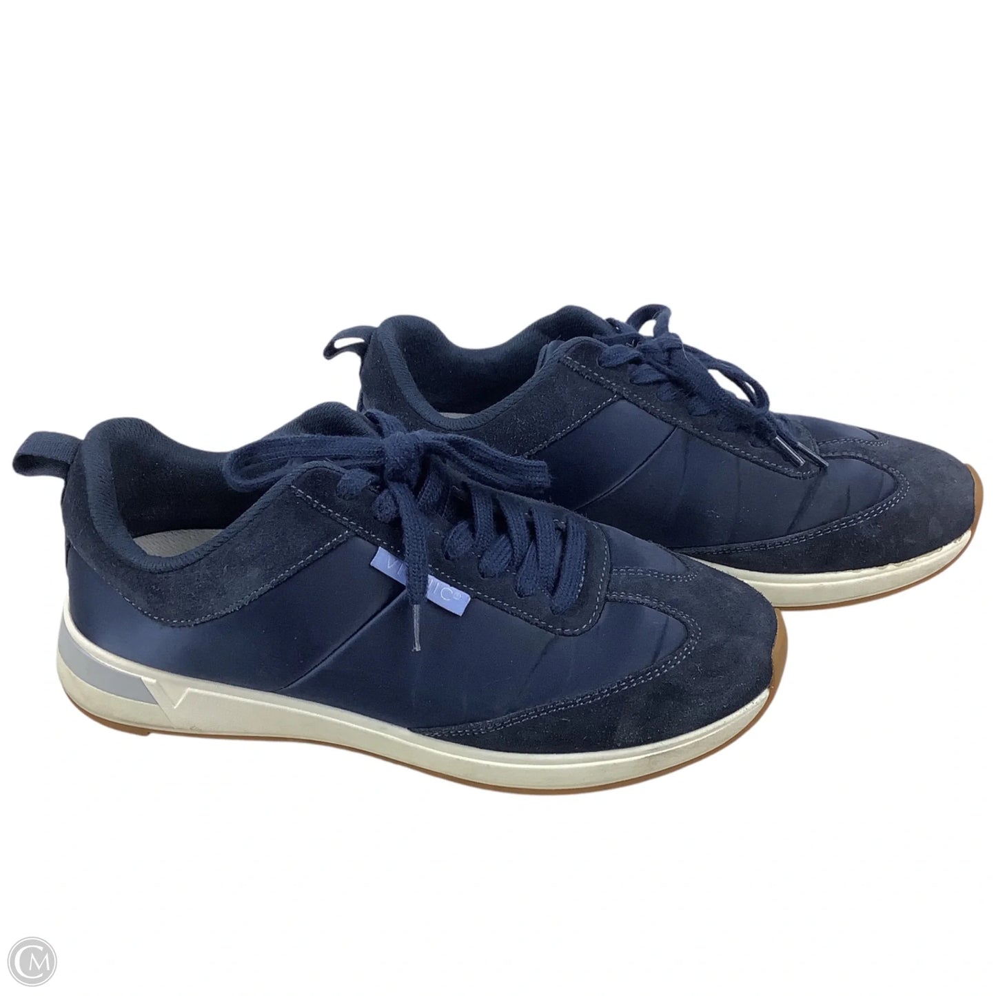 Shoes Sneakers By Vionic In Navy, Size: 8