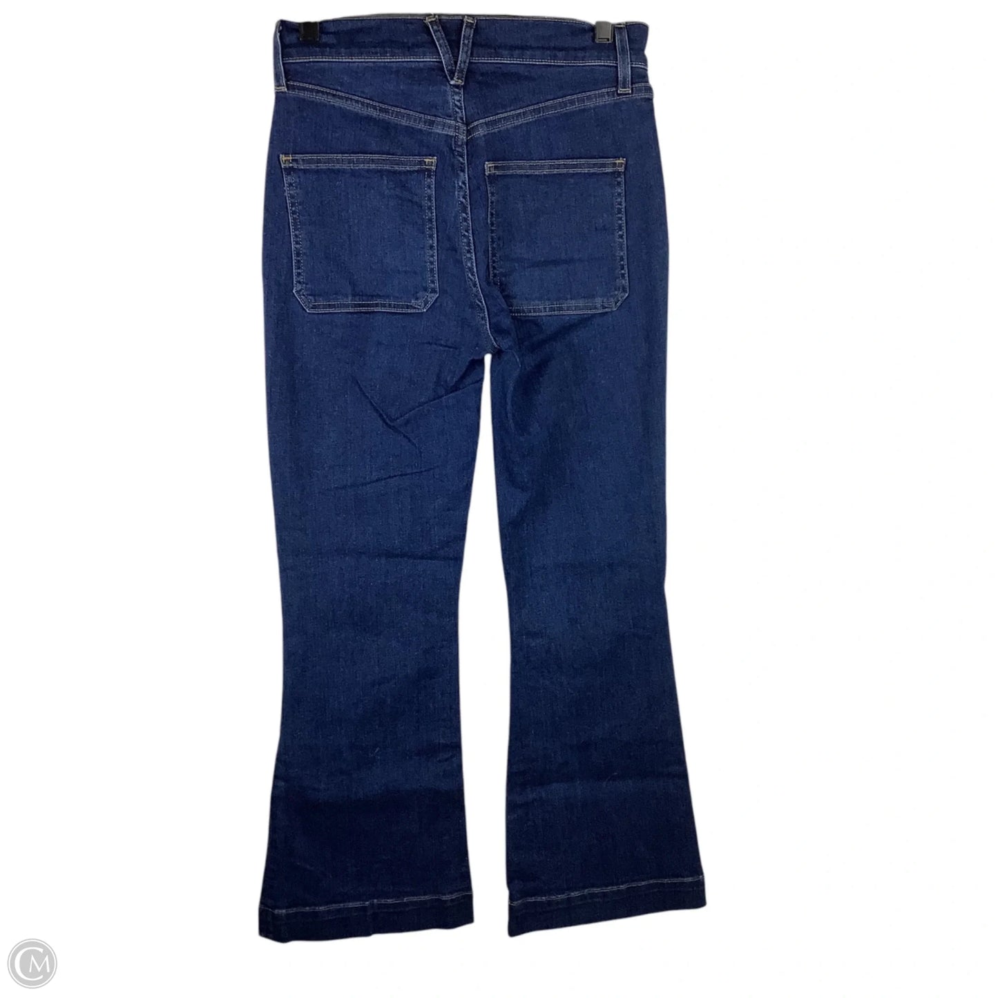 Jeans Flared By Veronica Beard In Blue Denim, Size: 2/26