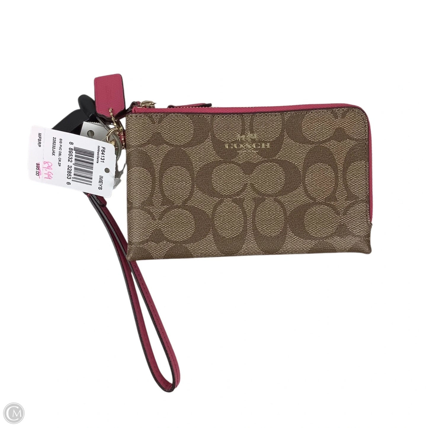 Wristlet Designer By Coach, Size: Small