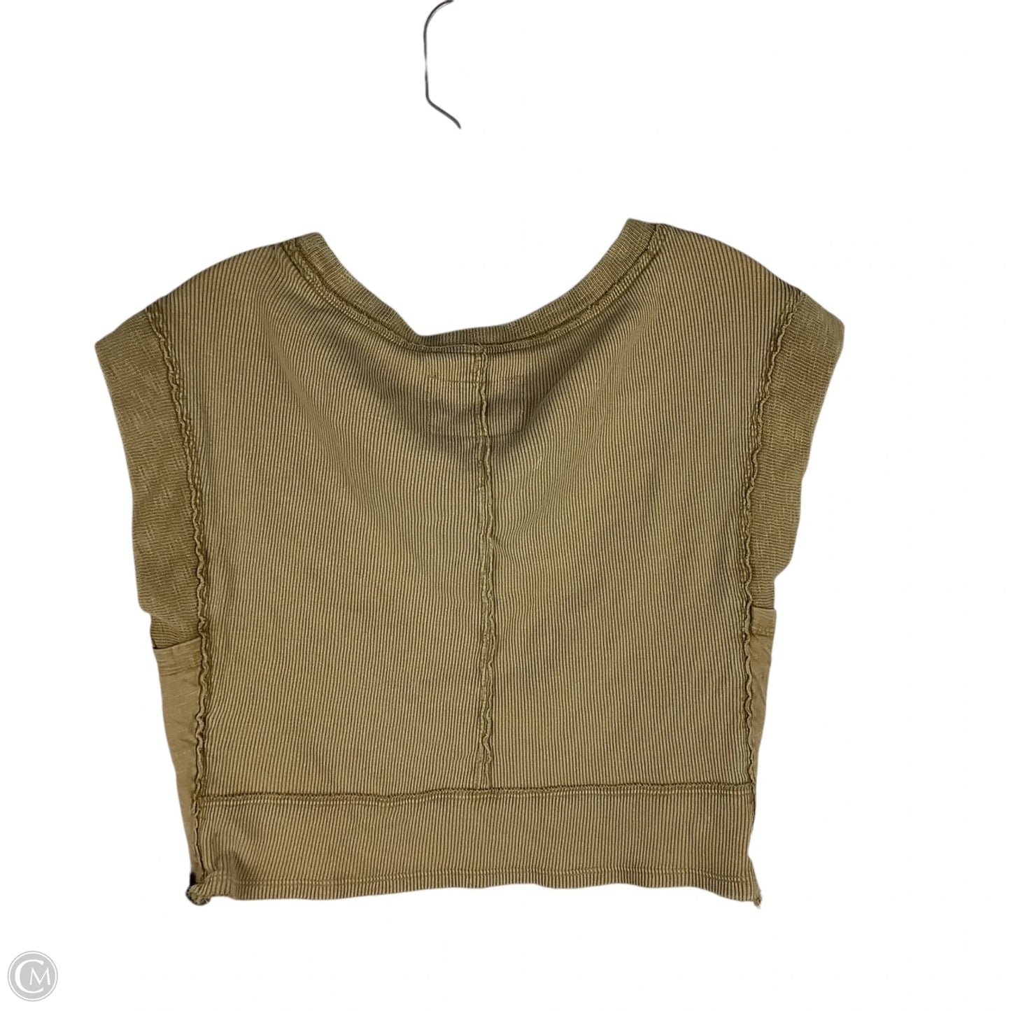 Top Sleeveless By Pilcro In Yellow, Size: Xs