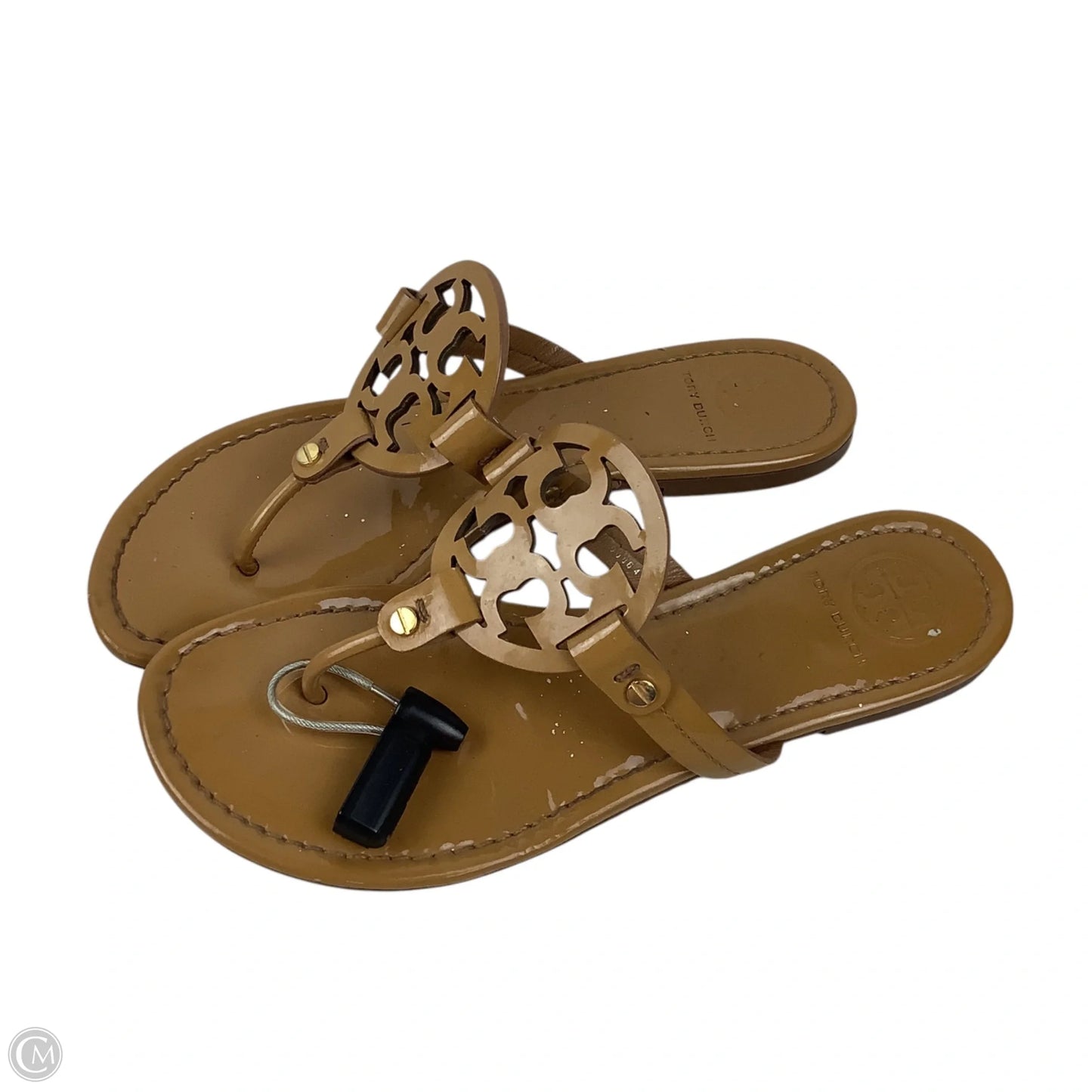 Sandals Designer By Tory Burch In Brown Size: Est. 7/7.5