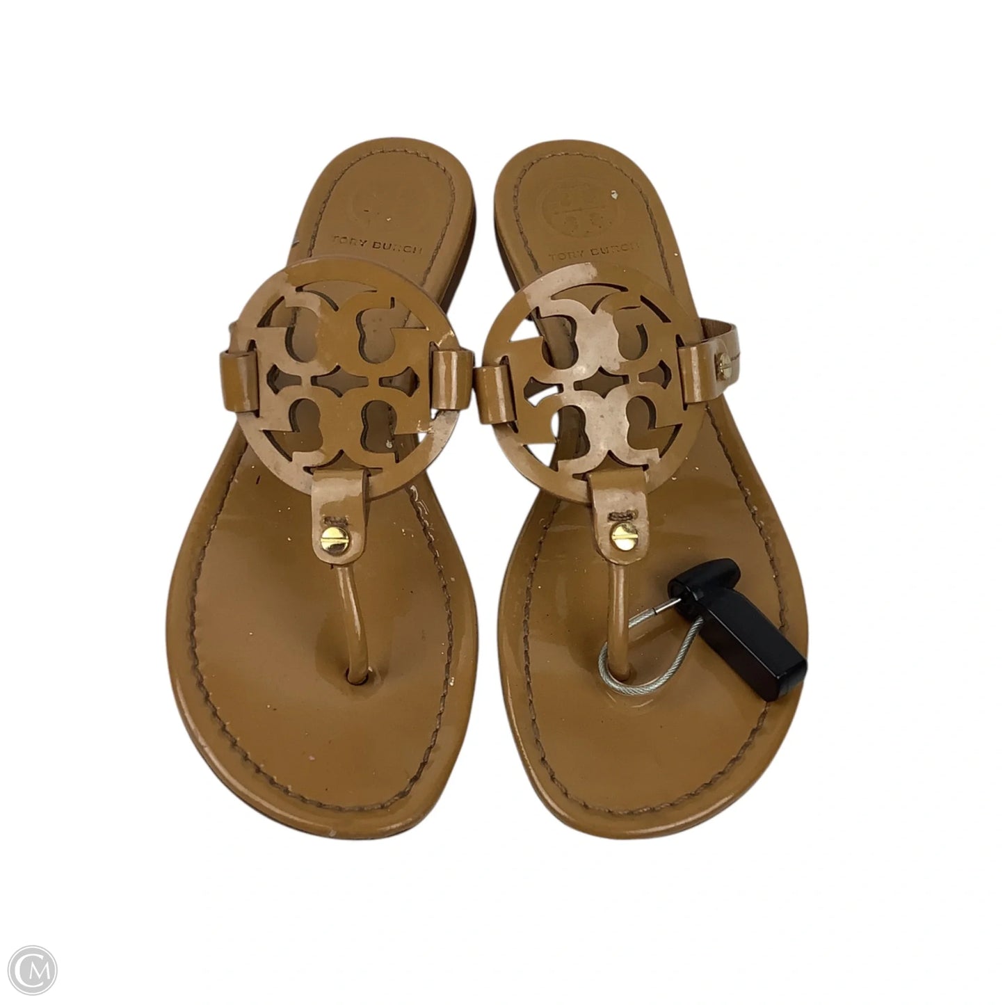 Sandals Designer By Tory Burch In Brown Size: Est. 7/7.5