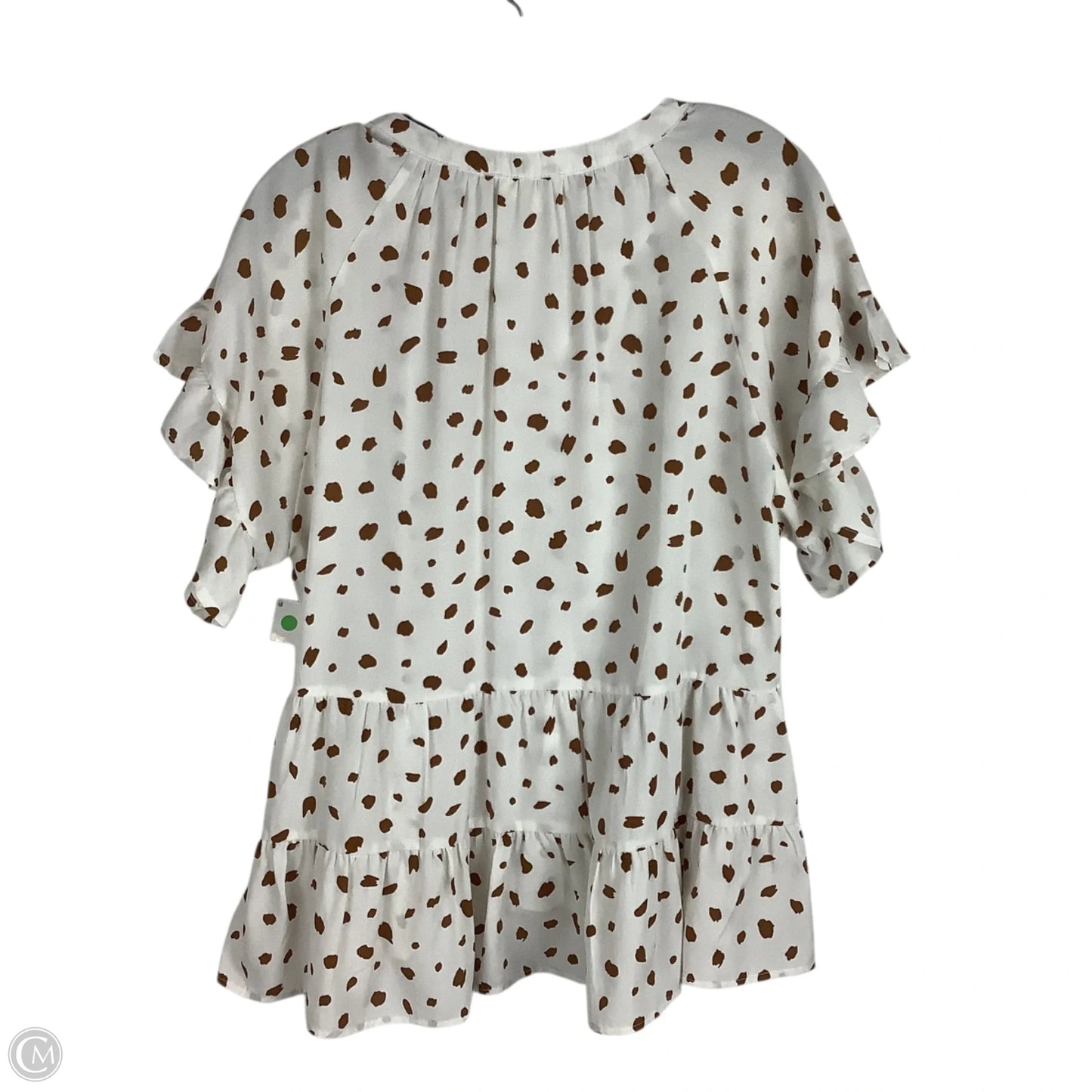 Top Short Sleeve By Umgee In White, Size: S
