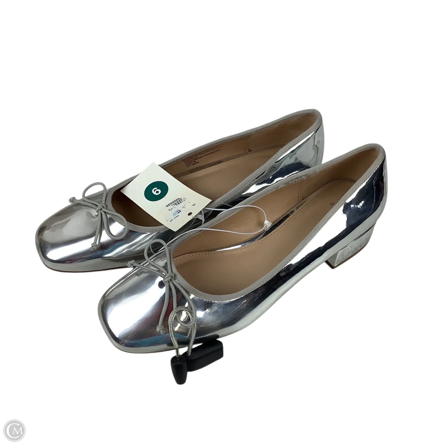 Shoes Heels Block By A New Day In Silver, Size: 9