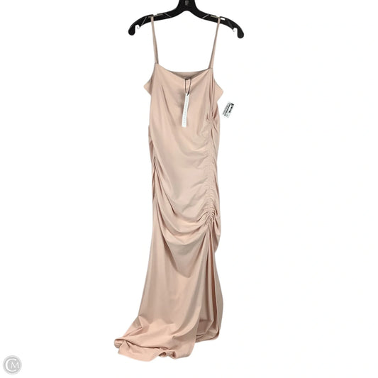 Dress Casual Maxi By Cmb In Pink, Size: M