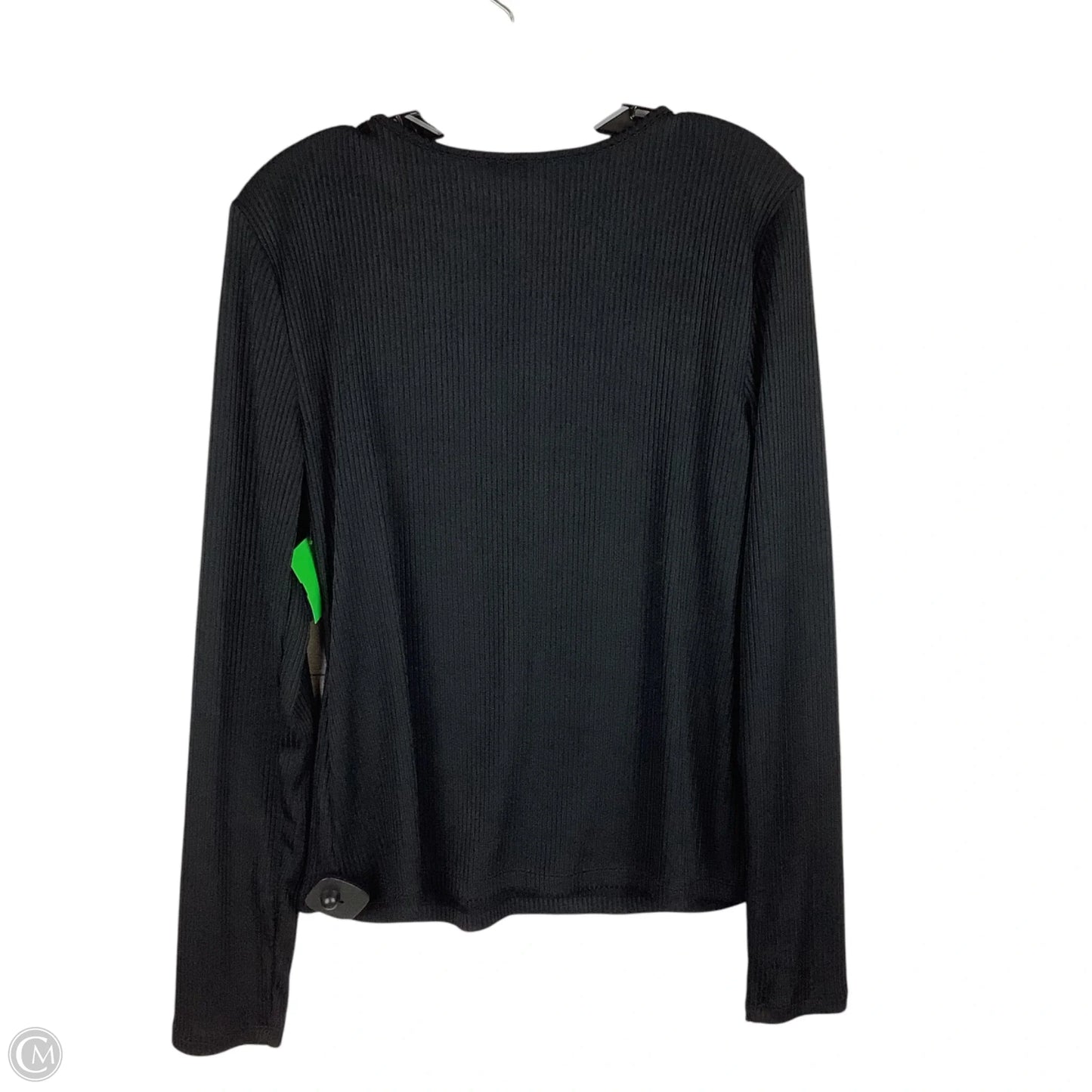 Top Long Sleeve By Anthropologie In Black, Size: Xl