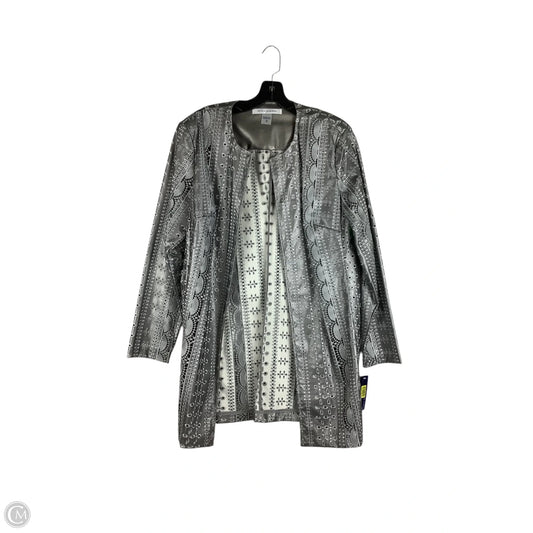 Jacket Other By Peter Nygard In Silver, Size: 16