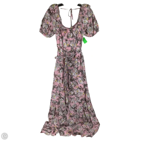 Dress Casual Maxi By Cmc In Pink, Size: Xs