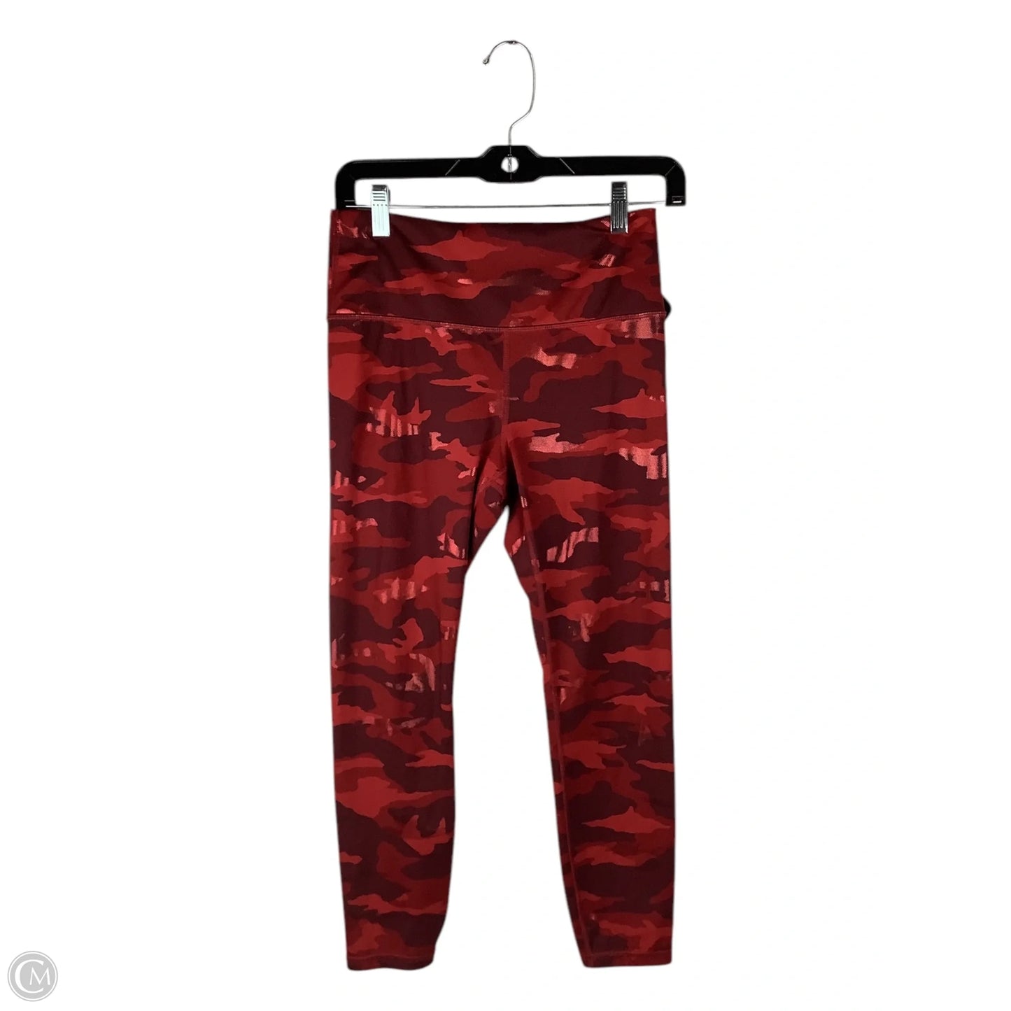 Athletic Leggings By Athleta In Red, Size: M