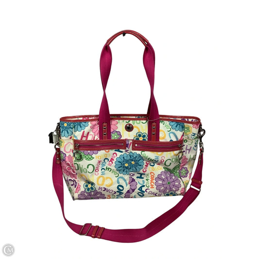 Tote Designer By Coach, Size: Large