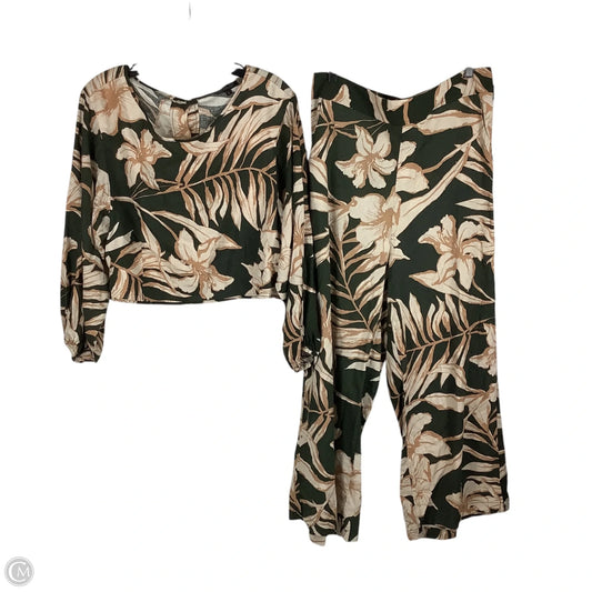 Pants Set 2pc By Rachel Zoe In Green, Size: L