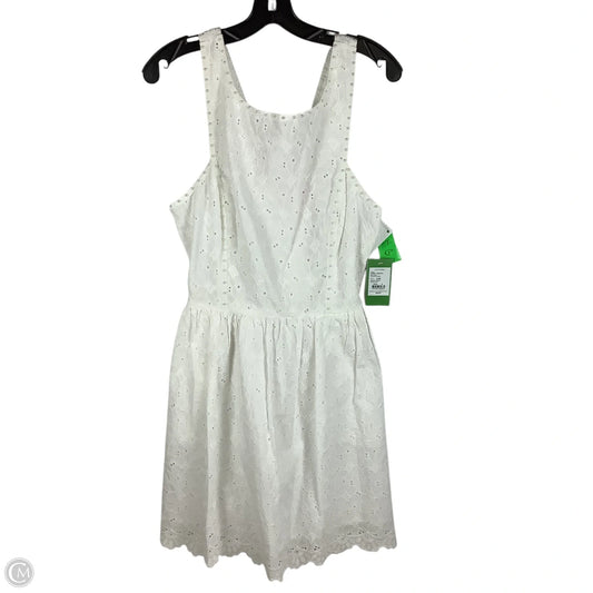 Dress Designer By Lilly Pulitzer In White, Size: 8