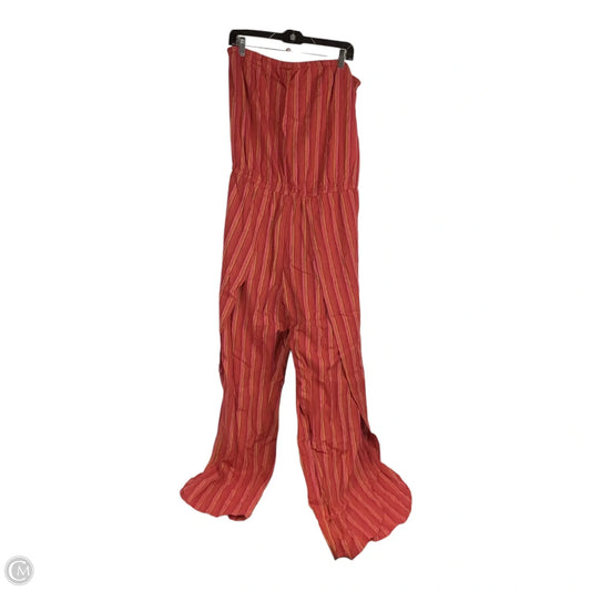 Jumpsuit By Clothes Mentor In Red, Size: L