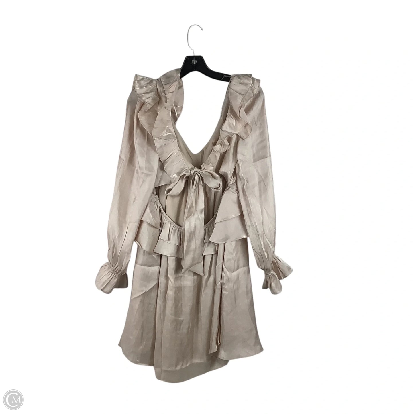 Dress Party Midi By 4s13nna In Tan, Size: M