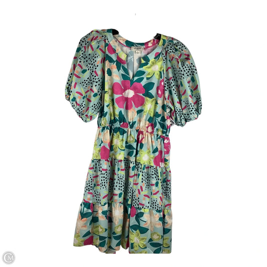 Dress Casual Short By Umgee In Floral Print, Size: S