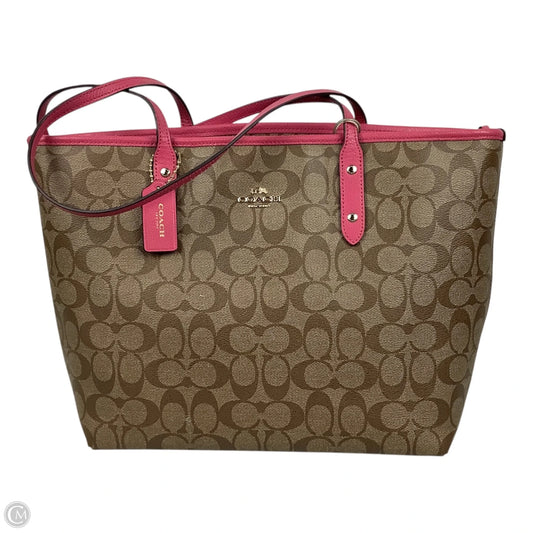 Handbag Designer By Coach, Size: Medium