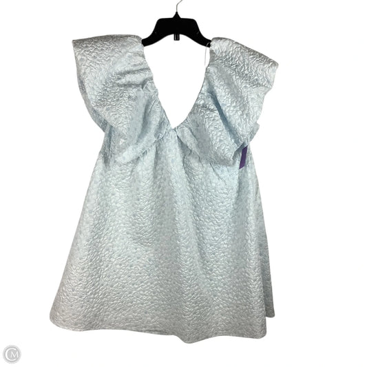 Dress Casual Short By Cmc In Blue, Size: M