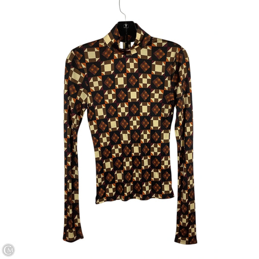 Top Long Sleeve By Cma In Geometric Pattern, Size: S