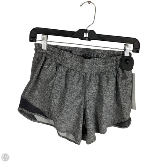 Athletic Shorts By Lululemon In Grey, Size: 6