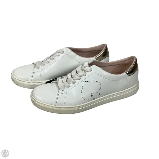Shoes Designer By Kate Spade In White, Size: 8.5