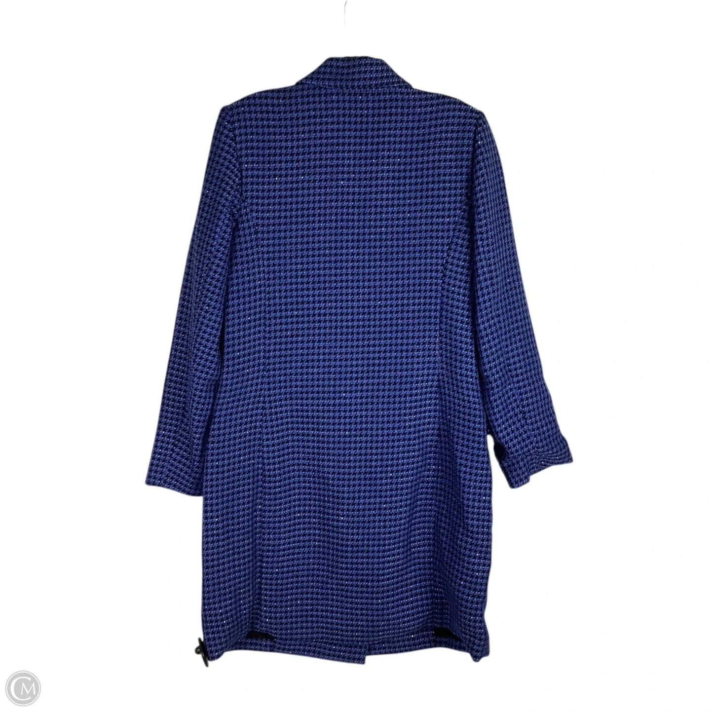 Coat Peacoat By Nicole Miller In Blue, Size: 10