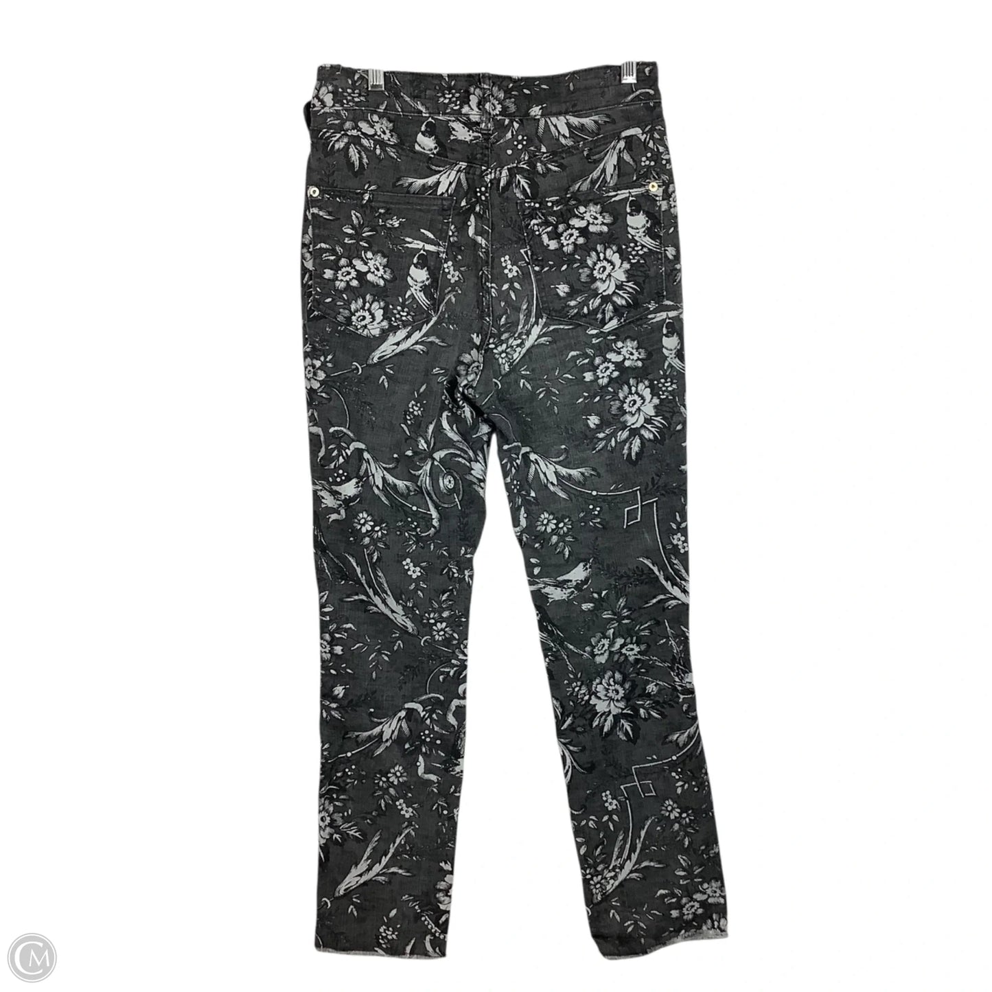 Jeans Straight By Pilcro In Grey Denim, Size: 4