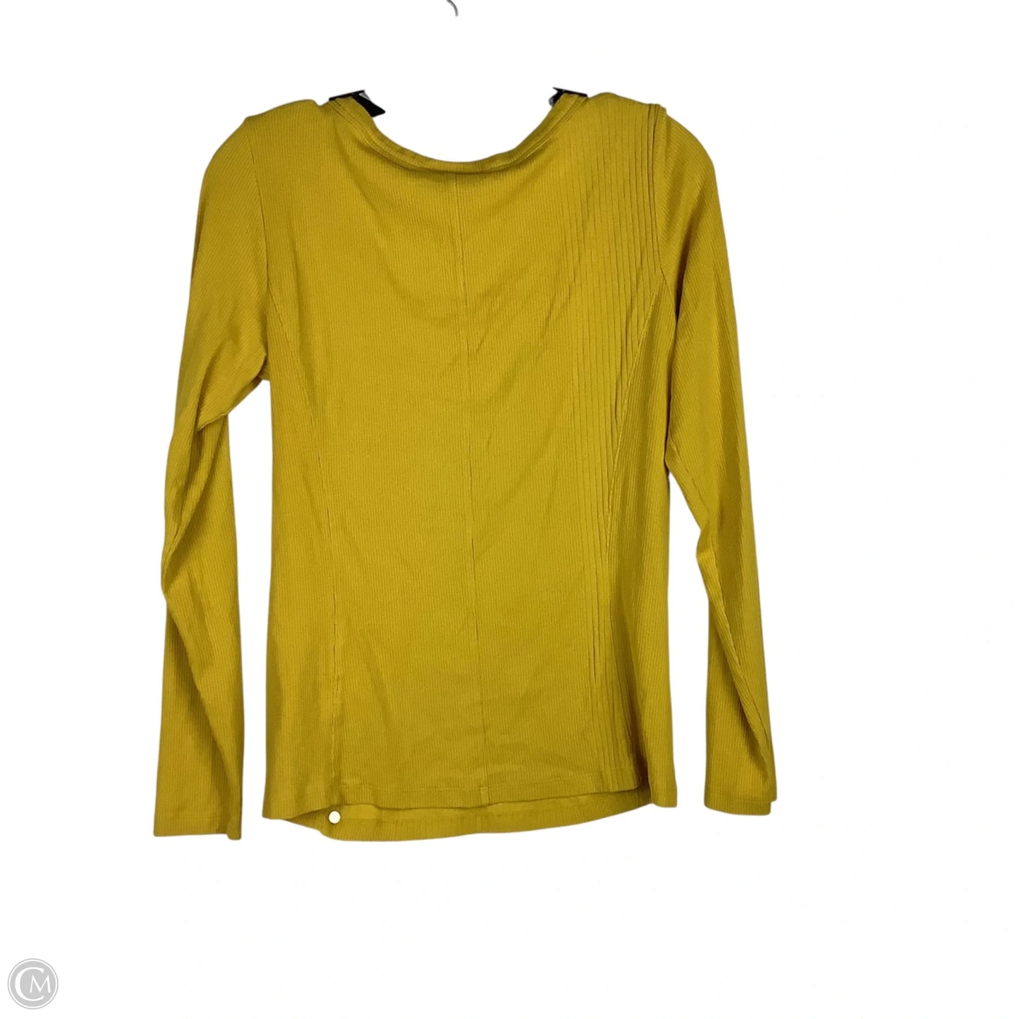 Top Long Sleeve By Saturday/sunday In Yellow, Size: L