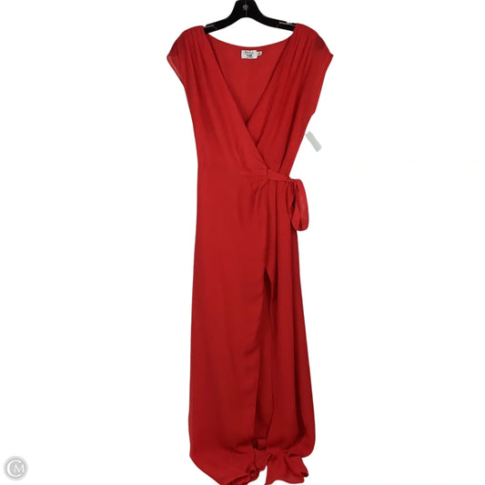 Dress Casual Maxi By Clothes Mentor In Red, Size: Xs