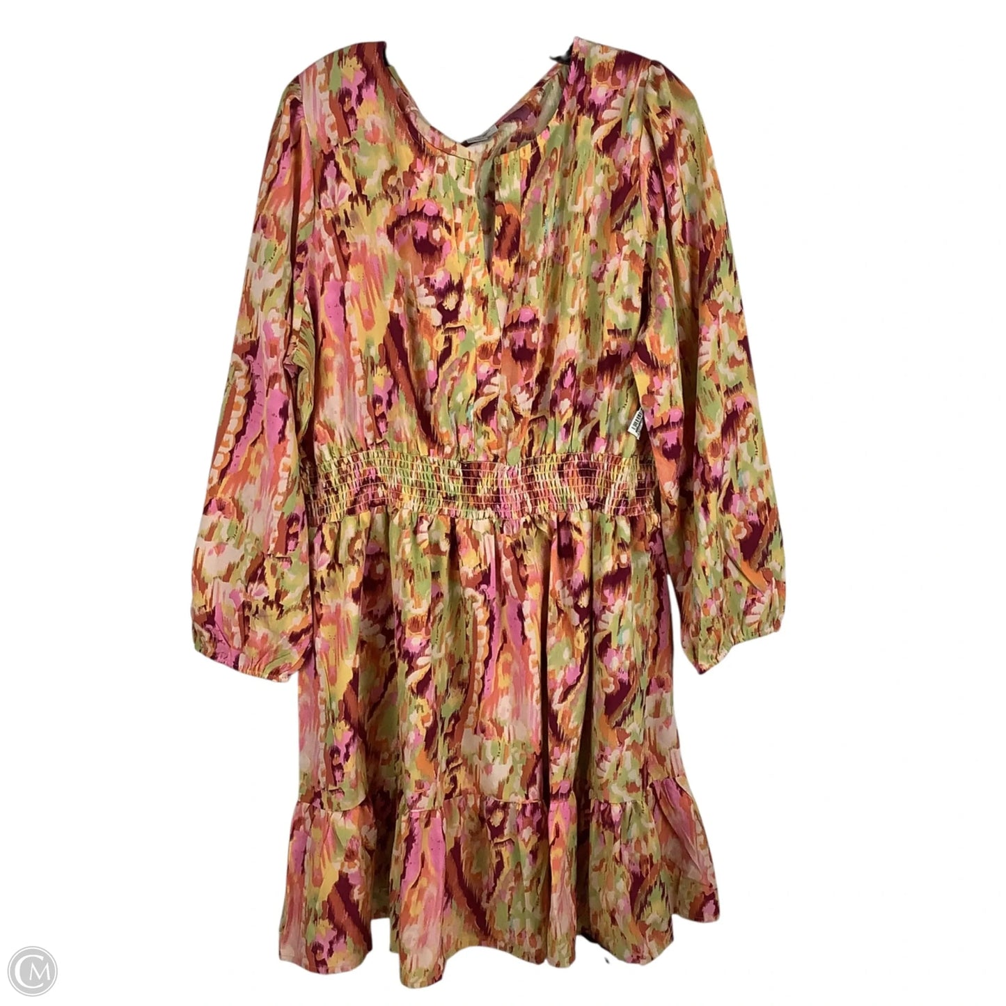 Dress Casual Short By Chicsoul In Multi-colored, Size: 3x