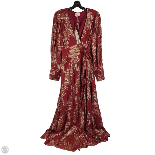 Dress Party Long By Cmc In Maroon, Size: L