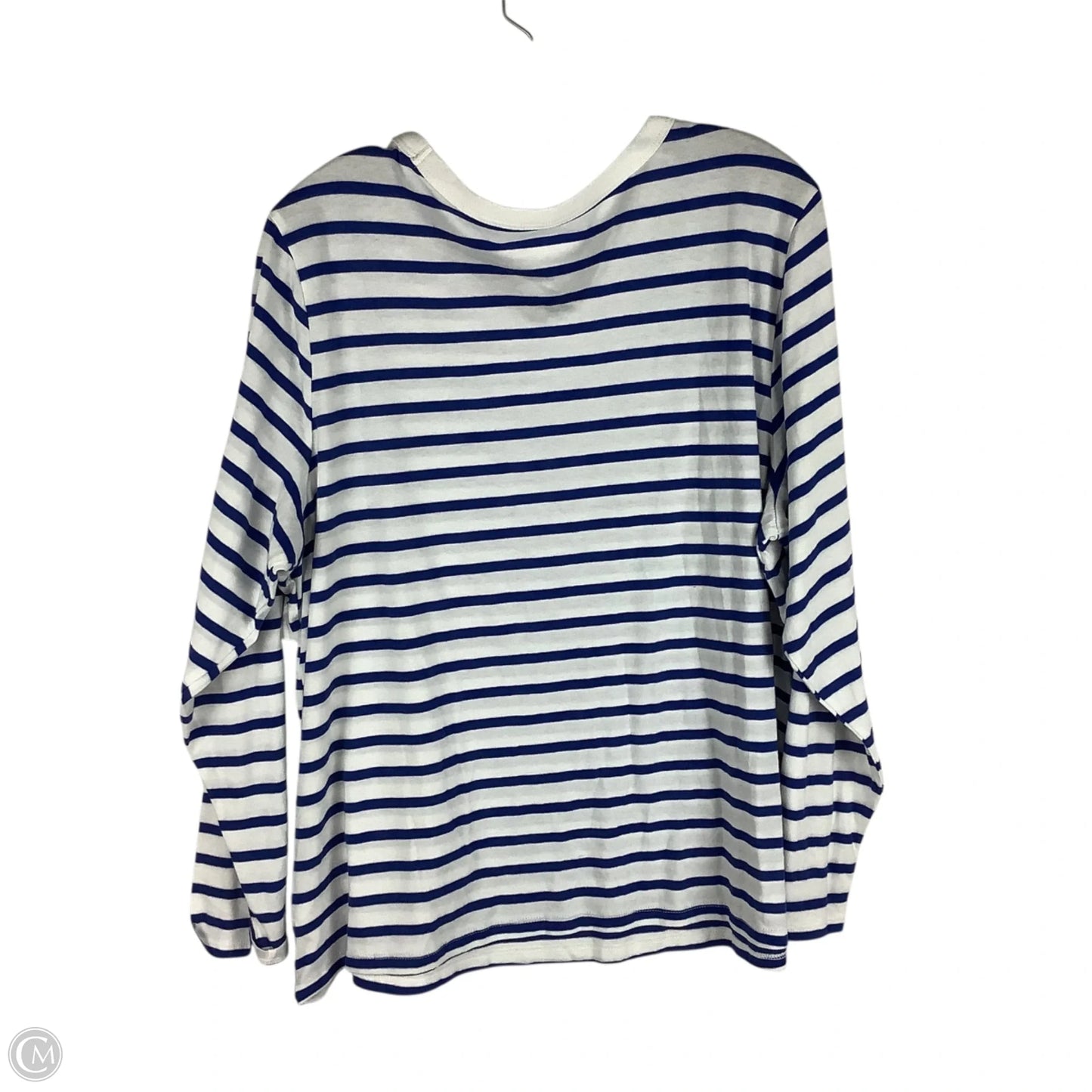 Top Long Sleeve Basic By Old Navy In Striped Pattern, Size: Xl