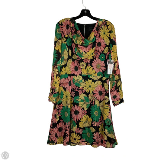 Dress Party Short By Donna Morgan In Floral Print, Size: 6