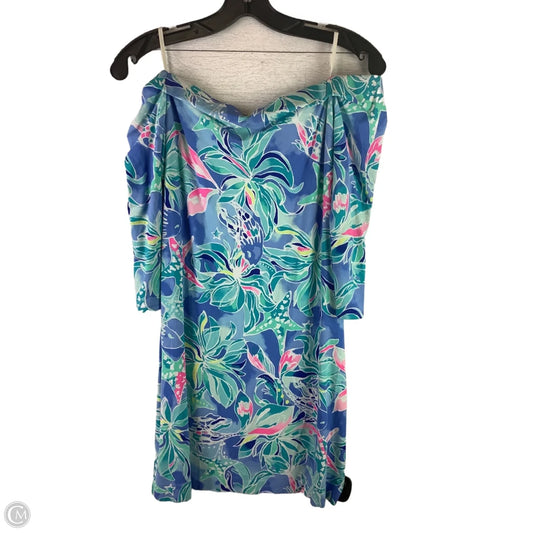 Dress Designer By Lilly Pulitzer In Blue, Size: M