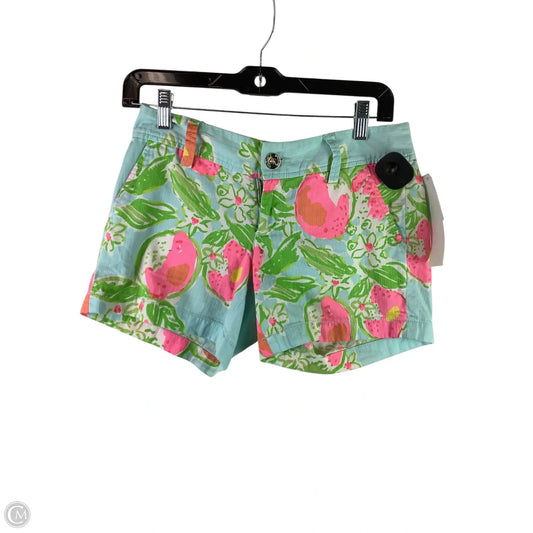 Shorts Designer By Lilly Pulitzer In Blue, Size: 0
