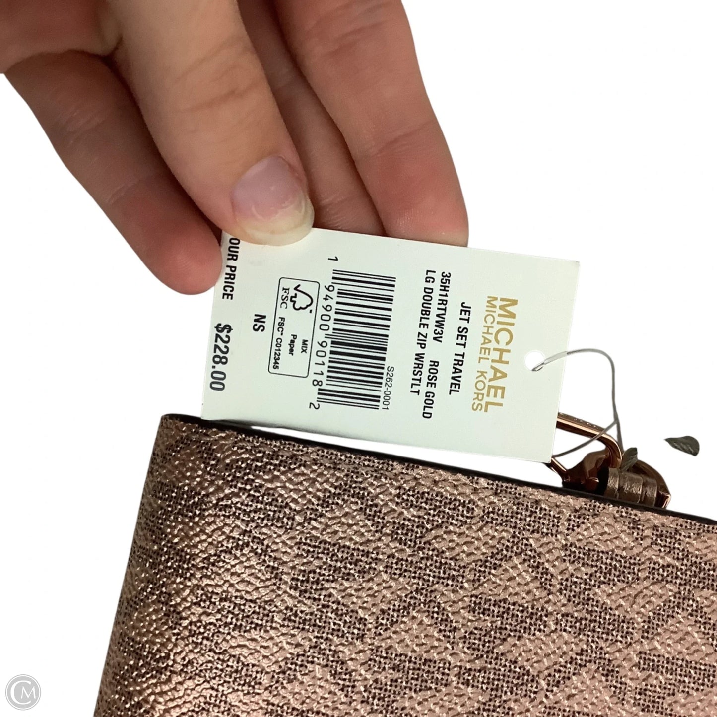 Wristlet Designer By Michael Kors, Size: Medium