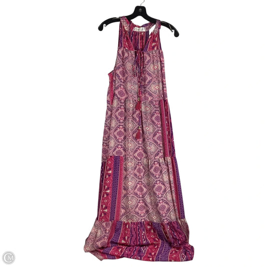 Dress Party Long By Cmc In Pink & Purple, Size: M