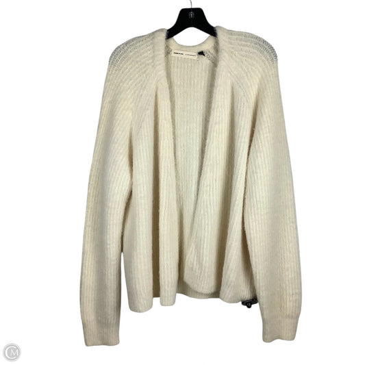Sweater Cardigan By Sleeping On Snow In Cream, Size: Xl
