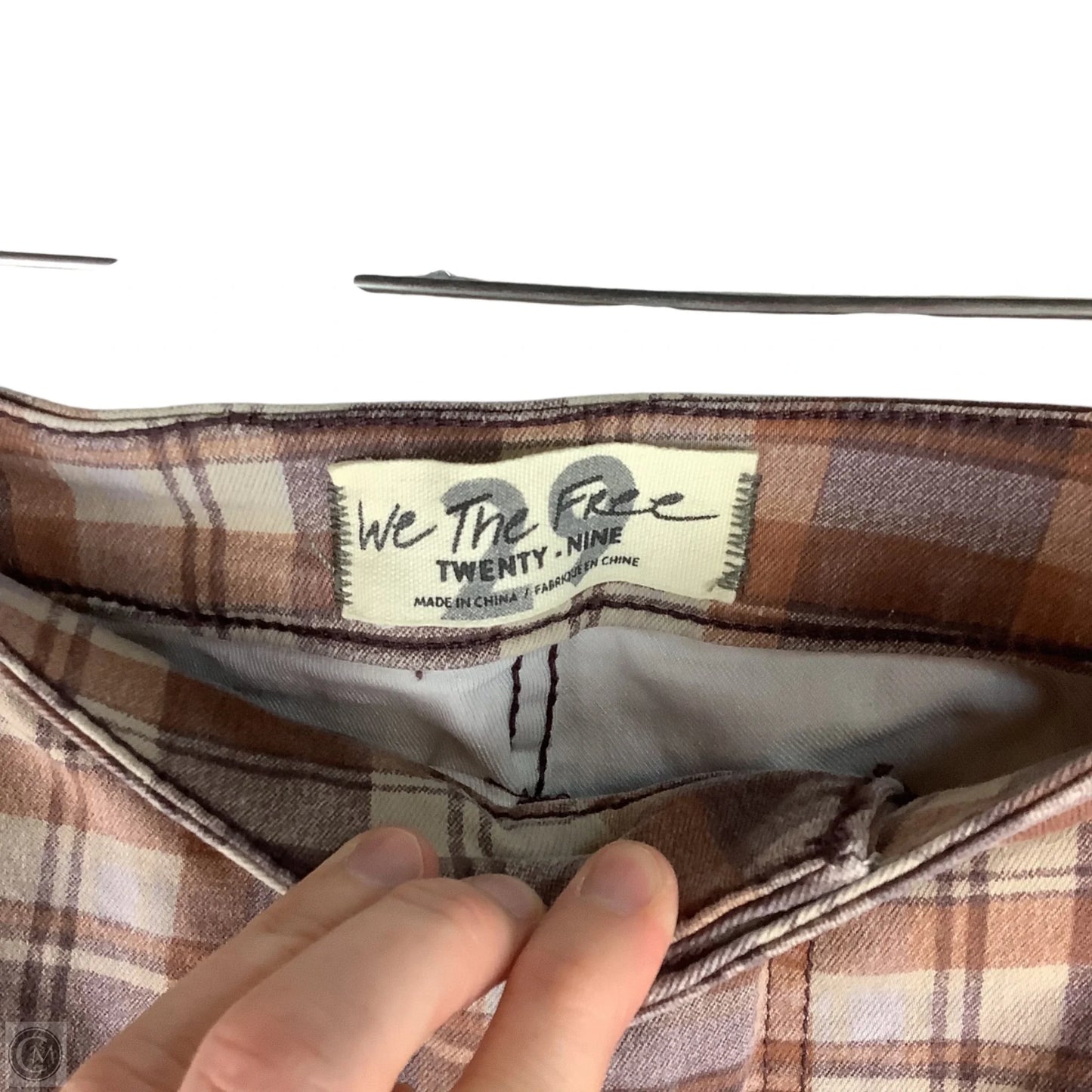Pants Dress By We The Free In Plaid Pattern, Size: 8 (29)