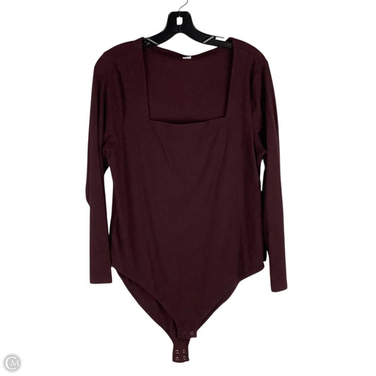 Bodysuit By Old Navy In Burgundy, Size: 2x