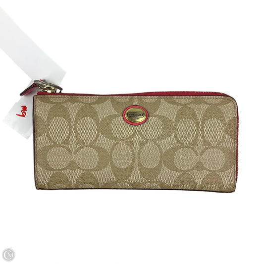 Wallet Designer By Coach, Size: Medium