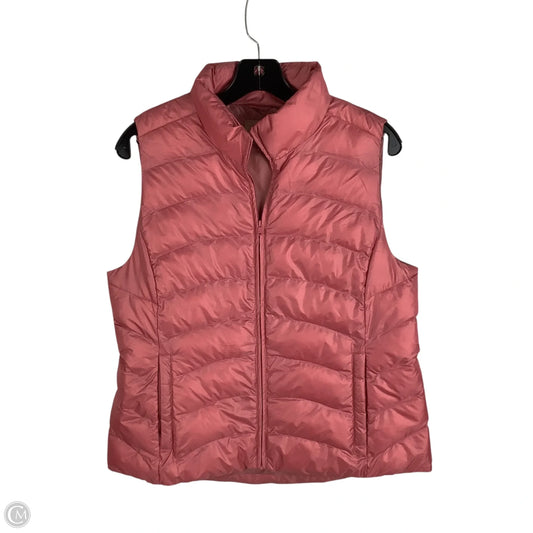 Vest Puffer & Quilted By Loft In Pink, Size: M