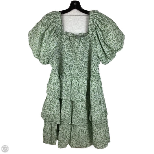 Dress Party Short By English Factory In Green, Size: 2x