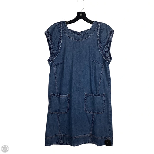 Dress Casual Short By Pilcro In Blue Denim, Size: 6